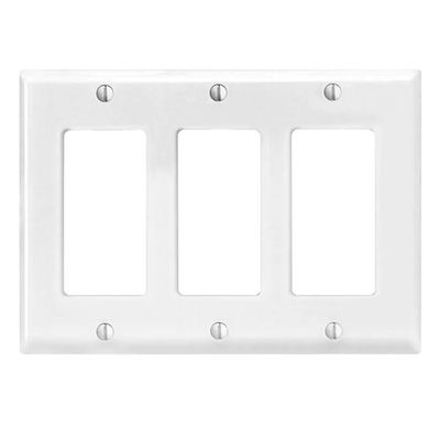 3 Gang Decora Cover Plate