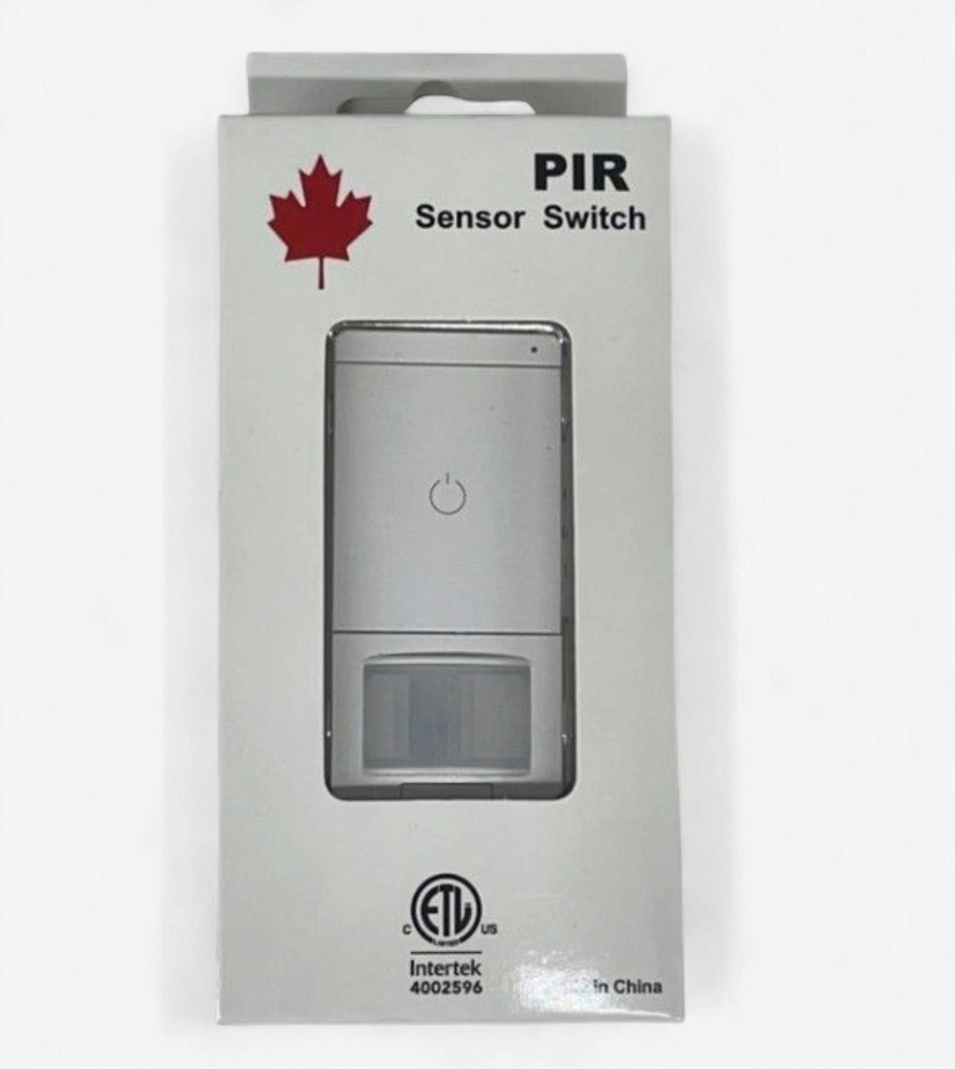 PIR Sensor Switch