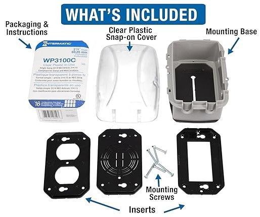 WP3100C Weather Cover Box