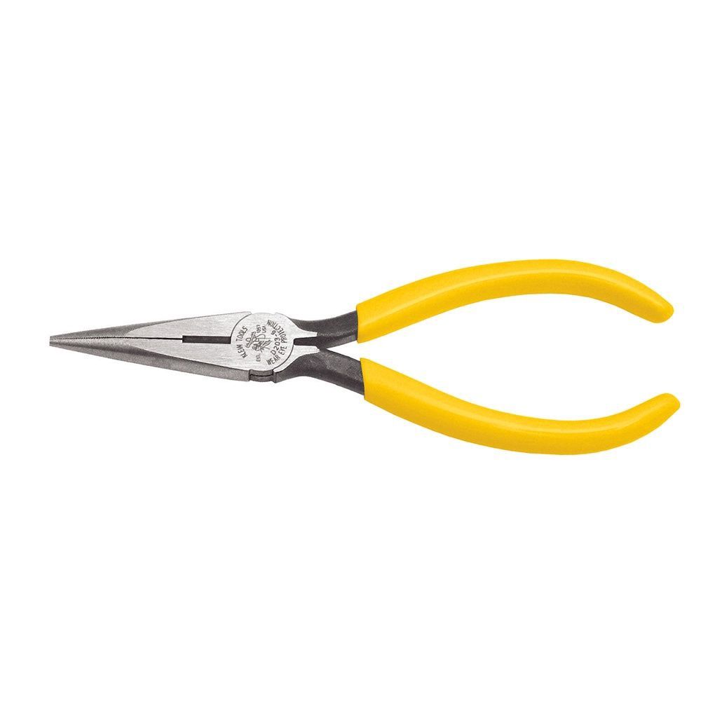 6” Long Nose Pliers Side Cutting