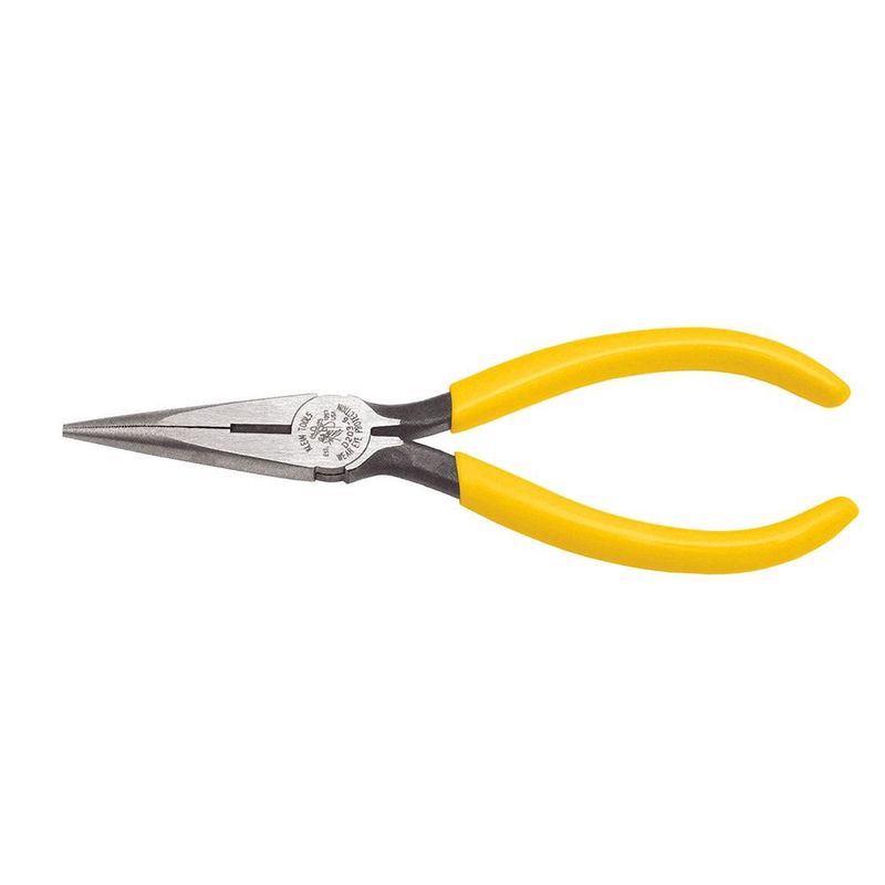 6” Long Nose Pliers Side Cutting