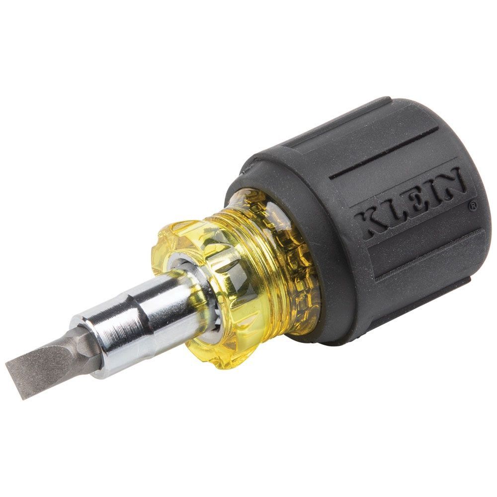Stubby Multi-Bit Screwdriver/Nut Driver