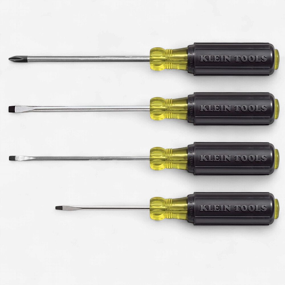 4PC Mini Cushion Grip Screwdriver Set