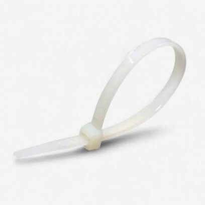 14” Tie Wrap - White