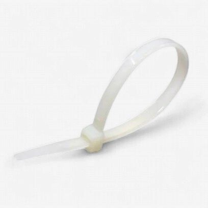 8” Tie Wrap - White