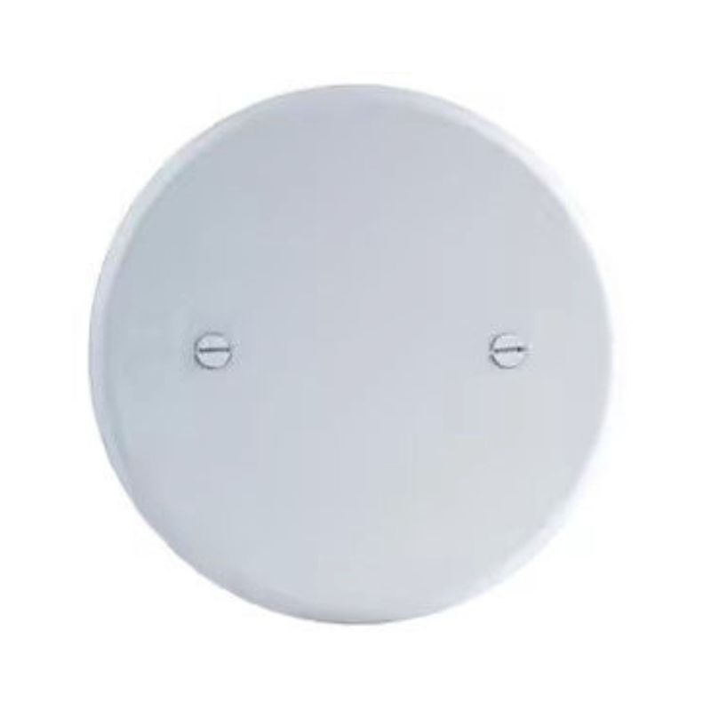 Round Metal Cover Plate - RP5 - White