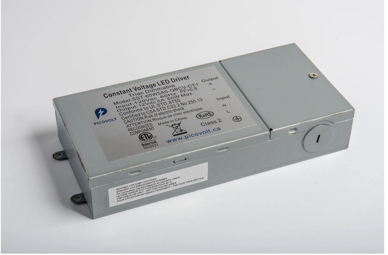 PV| Driver 96W/24V DC - Triac Dimmable - Class 2