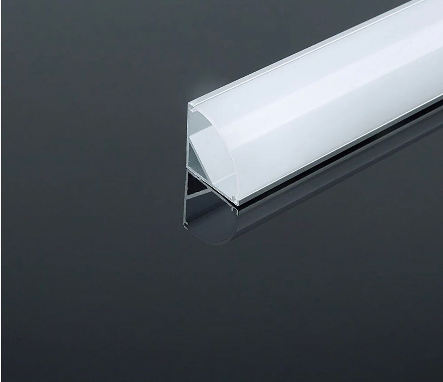 90° Corner Surface Mount Aluminum Profile | PVAC-F56