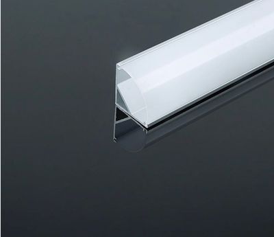 90° Corner Surface Mount Aluminum Profile | PVAC-F56