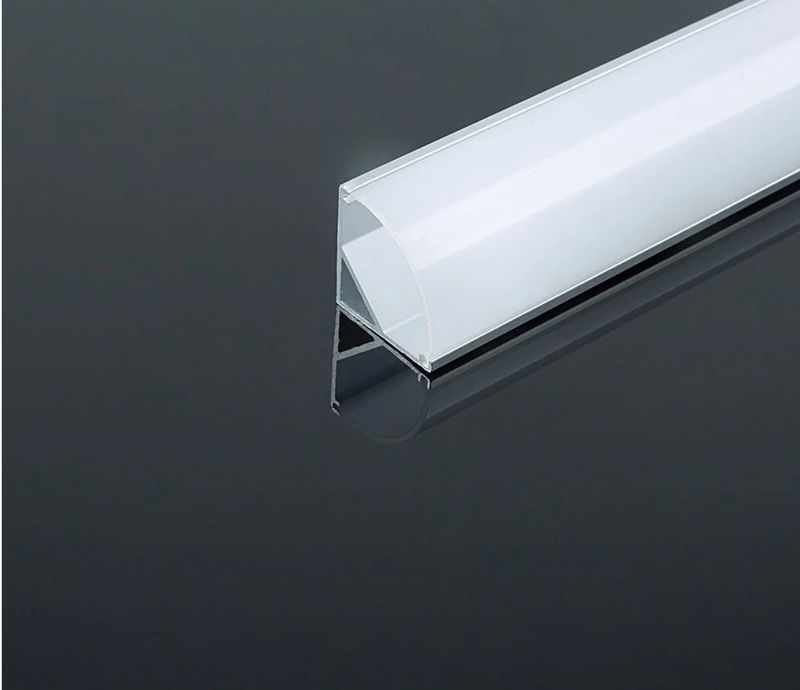 90° Corner Surface Mount Aluminum Profile | PVAC-F56