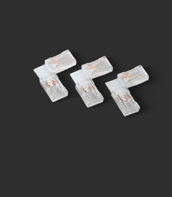 PVAC-F17 | L Shape 90° COB Connector  - 8mm
