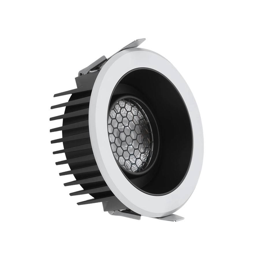 4M| 3” Recessed LED Downlight - 5CCT - BLK - Reflector