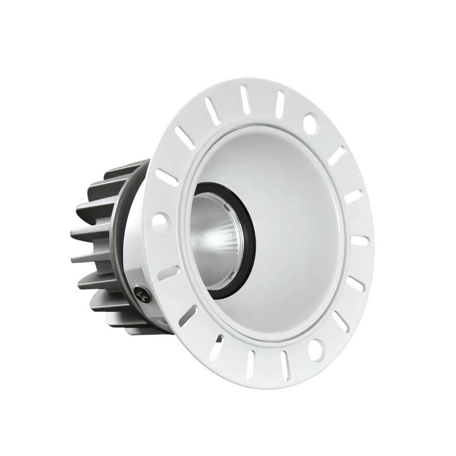 4M| Trimless LED Downlight - 5CCT, Colour: White, Size: 2”
