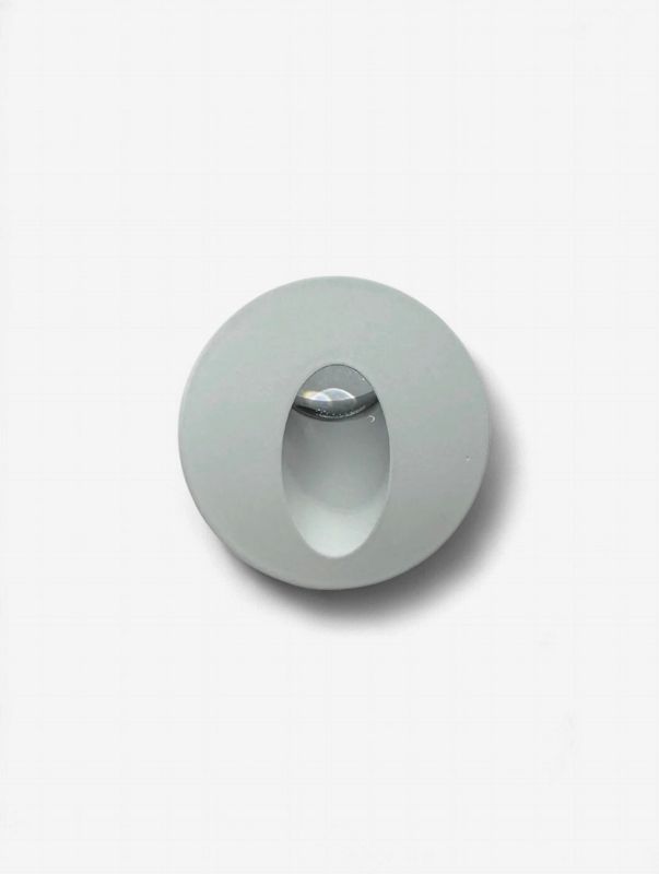PV| Round Step Light - 3K - WH