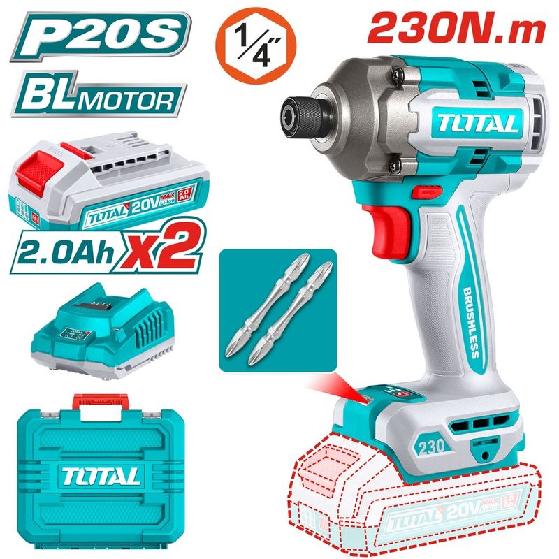 20VX170lb-ft Impact Driver Combo