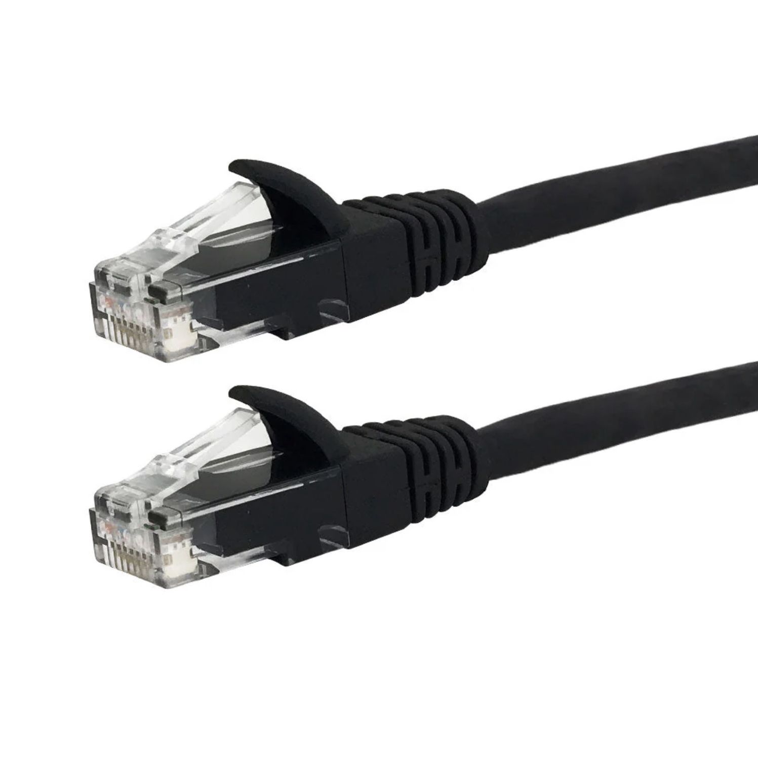 RJ45 Cat6 550MHz Molded Patch Cable - 1ft - BLK