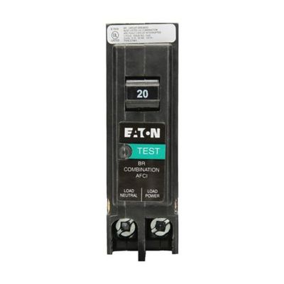 Arc Fault Single Pole 20A Breaker (BRP120AFC)