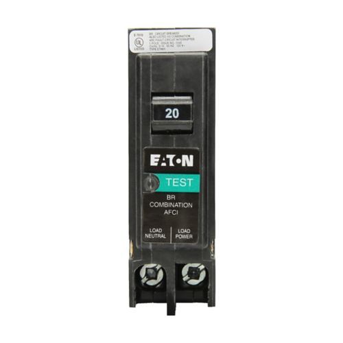 Arc Fault Single Pole 20A Breaker (BRP120AFC)