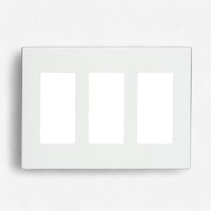 LT| 3 Gang Screwless Cover Plate