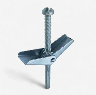 1/8” x 4” Round Square/Slot Hd Machine Screws - Toggle Bolt