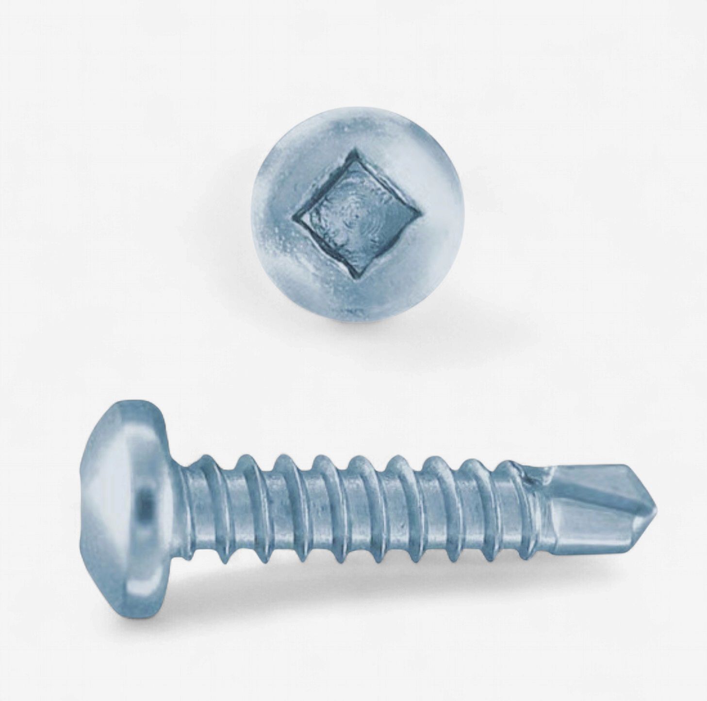 #8 x 3/4” Drill-X Pan Hd SQ DR -  Self Drill Metal Screw