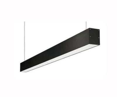 4’ Linear Pendant Light - BLK - 3CCT