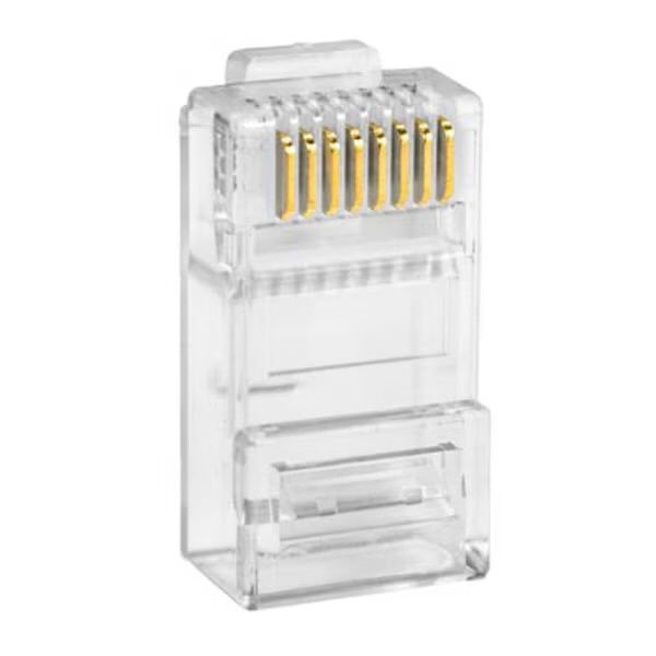 Cat6 Pass Through RJ45 Crimp Plugs