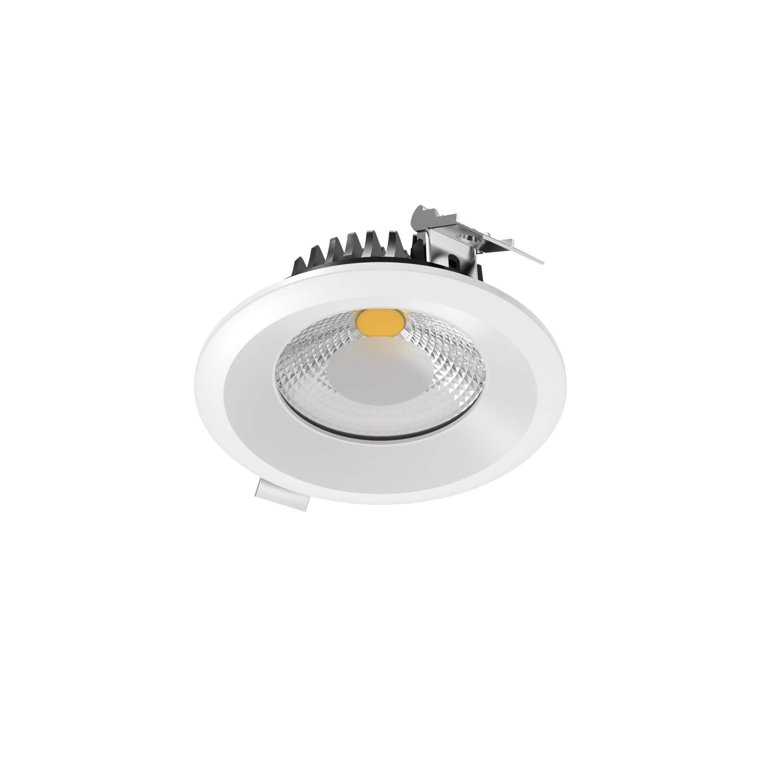 High Powered Downlight - Hilux, Colour: White, Size: 4"
