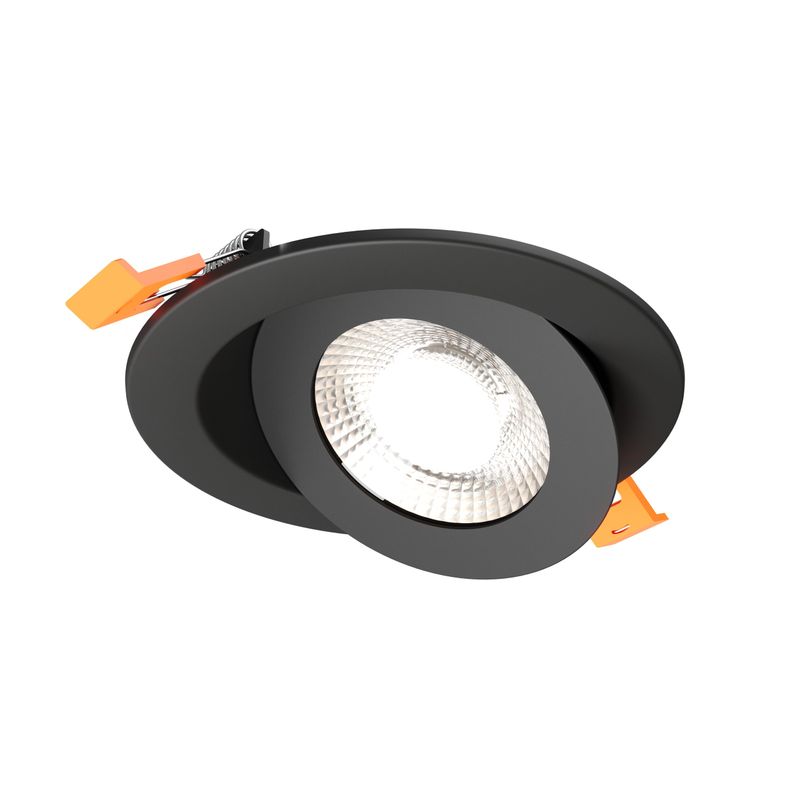 4" Flat Gimbal Recessed Light - Pivot