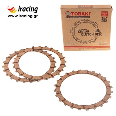 ΔΙΣΚΟΙ YAMAHA CRYPTON S 110 ΣΥΜΠΛΕΚΤΗ KEVLAR RACING ΔΙΣΚΟΙ YAMAHA CRYPTON S 110 ΣΥΜΠΛΕΚΤΗ KEVLAR RACING