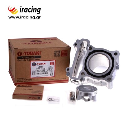 ΚΥΛΙΝΔΡΟΠΙΣΤΟΝΟ YAMAHA CRYPTON X 135 STD 54.00mm CAST IRON TOBAKI