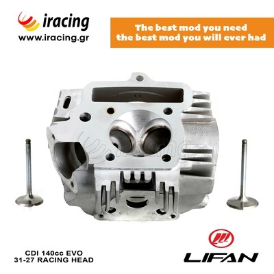 ΚΕΦΑΛΗ LIFAN CDI 140 EVO 31~27 Racing Head