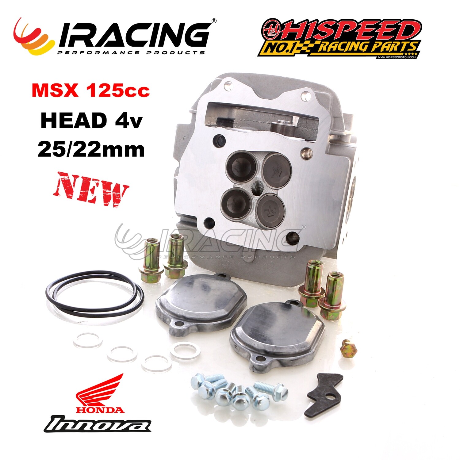 ΚΕΦΑΛΗ HONDA INNOVA MSX 4V 25/22.00mm CNC