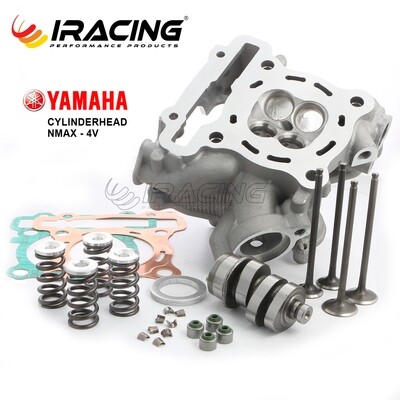 ΚΙΤ YAMAHA NMAX 155 62.00mm NICASIL CYLINDER HEAD 23/20.00mm CAMSHAFT RACING