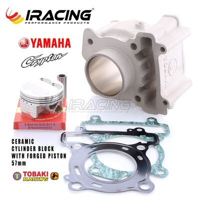 Yamaha Crypton X ΚΥΛΙΝΔΡΟΠΙΣΤΟΝΟ 57.00mm CERAMIC FORGED PISTON TEAM TOBAKI RACING