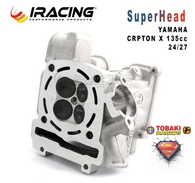 Yamaha Crypton X Κεφαλη racing Super Head 27~24 Tobaki
