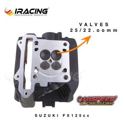 Suzuki FX 125 Κεφαλη 25/22mm κουφαρι βαλβιδες racing *Hispeed*