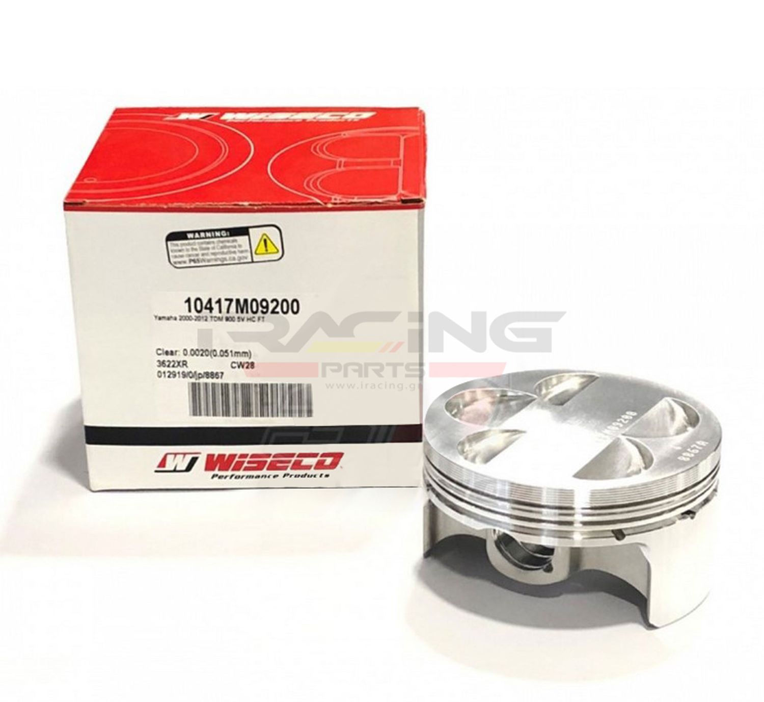 Yamaha TDM 900 Πιστονι 92mm STD πληρης - Wiseco