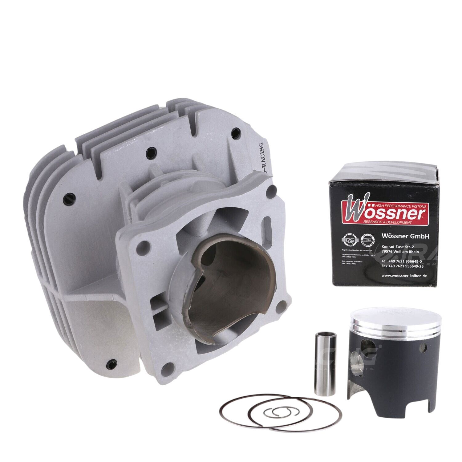Yamaha Z 125 Κυλινδροπιστονο 61.00mm Nicasil Wossner