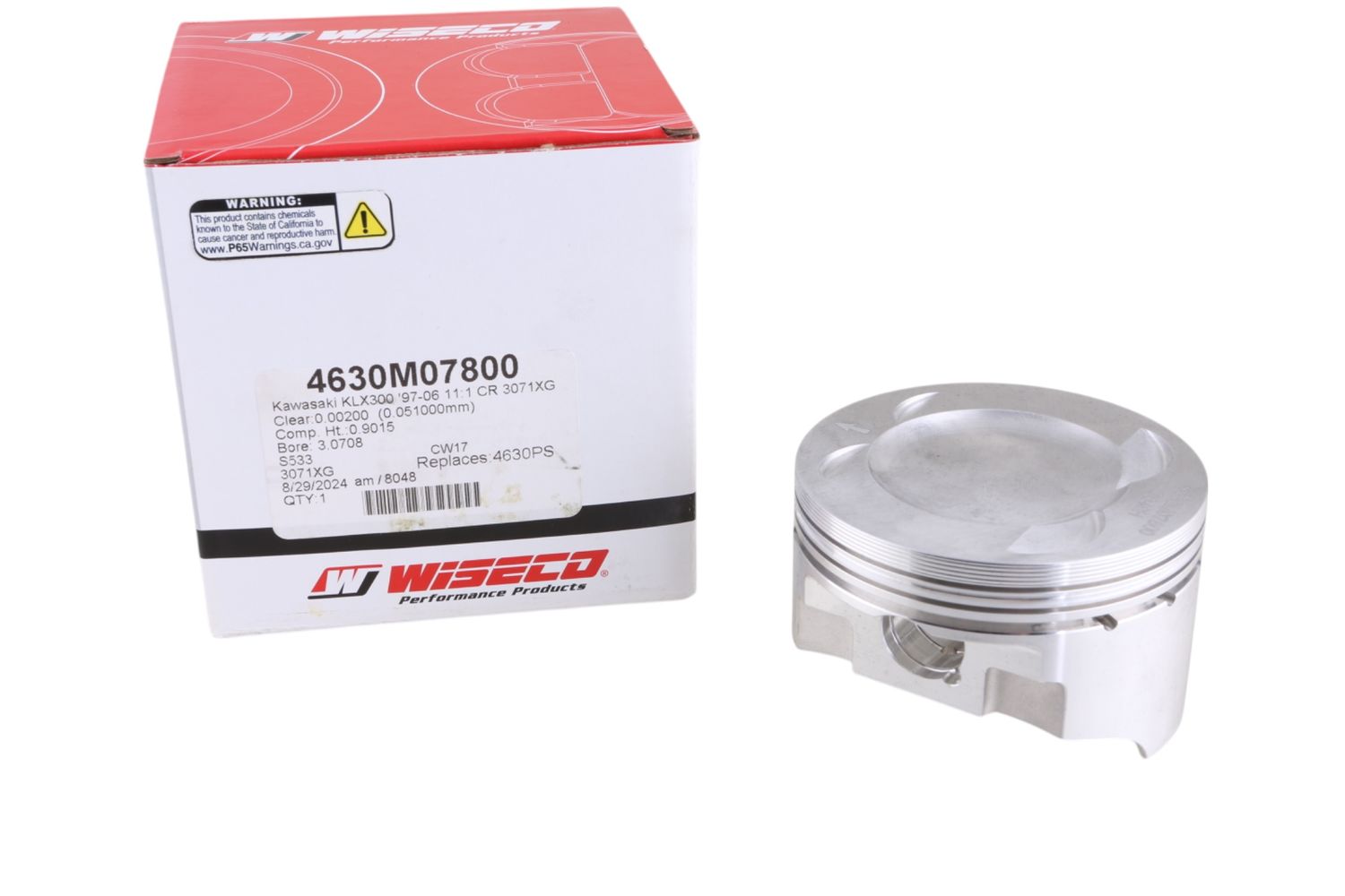 Kawasaki KLX 300 Πιστονι 78mm σφυρηλατο - Wiseco