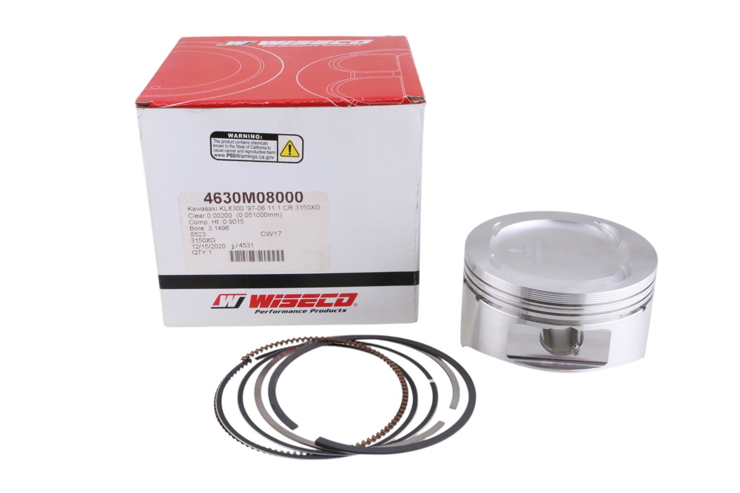 Kawasaki KLX 300 Πιστονι 80mm σφυρηλατο - Wiseco