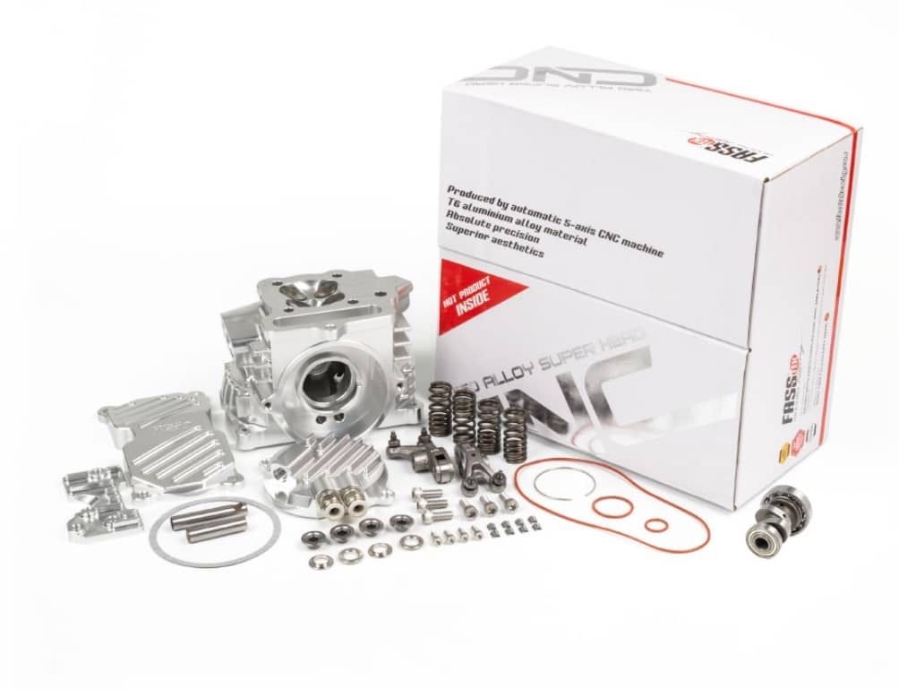 Honda Astrea Κεφαλη 20/18mm 4V Κεφαλη σφυρηλατη cnc *Fasstek*