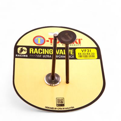 Sym VF 185 Βαλβιδες 22mm εξαγωγης racing *Tobaki* Sym VF 185 Βαλβιδες 22mm εξαγωγης racing *Tobaki*