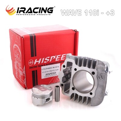 Honda Wave 110 Κυλινδροπιστονο 56/57mm 4V KWW Racing *Hispeed*