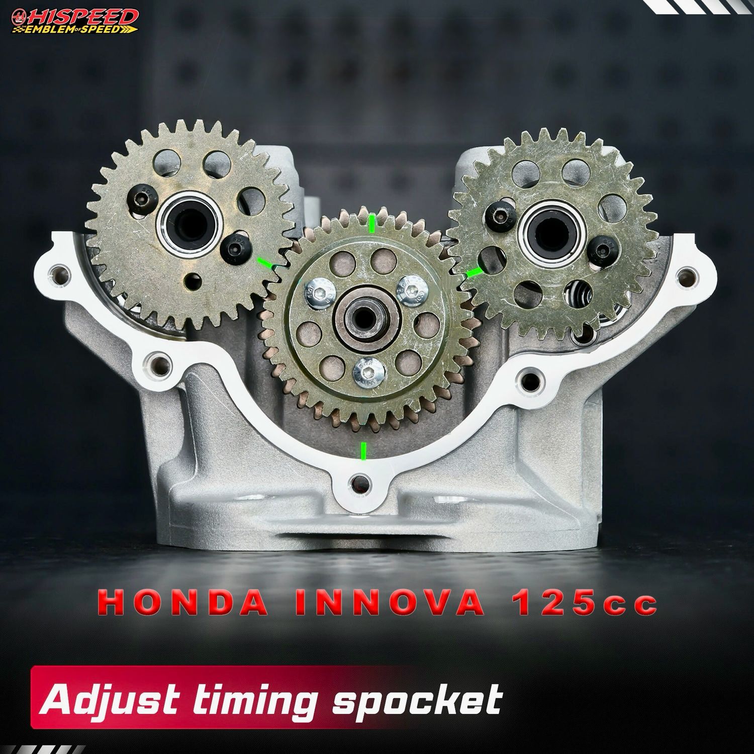 Honda Innova Κεφαλη 4V DOHC Racing 24/21mm (Hispeed)