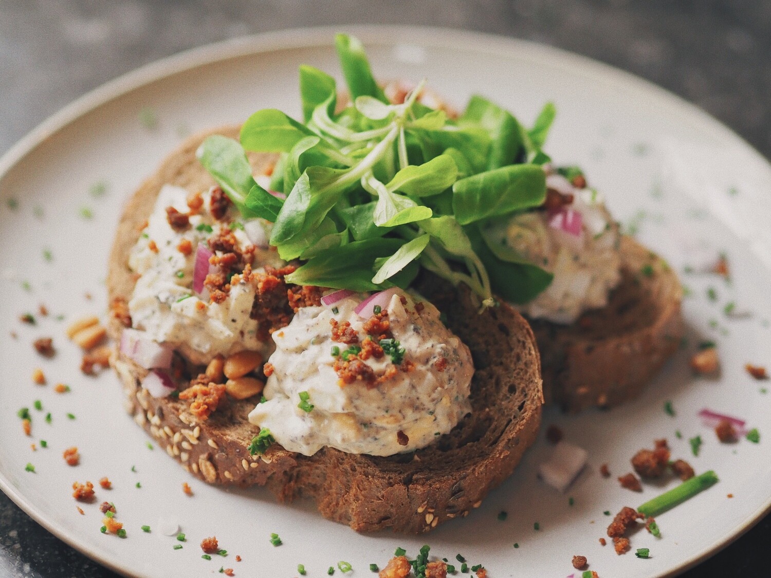 Broodje Truffel Eiersalade Broodje Truffel Eiersalade