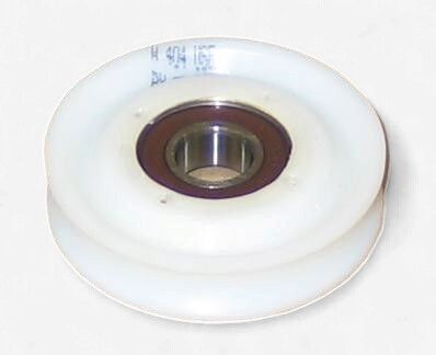 Door Hanger Roller – 2.75” Nylon (White)