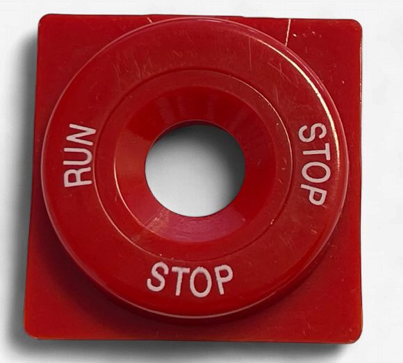 Halo Toggle Switch: Stop, Run, Stop