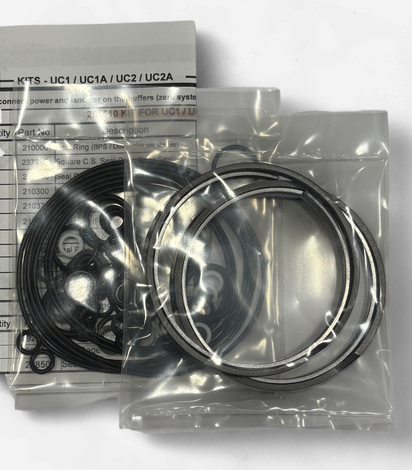 Maxton Seal kit for UC1/UC1A/UC2/UC2A