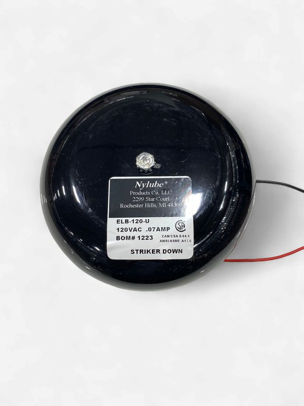 Alarm Bell 6", 120 VAC